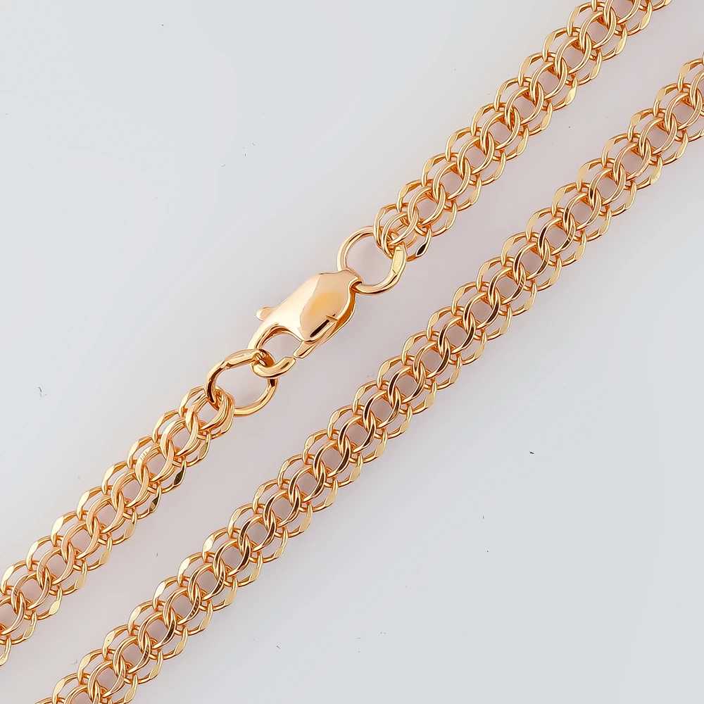 Цепь из красного золота 585 пробы