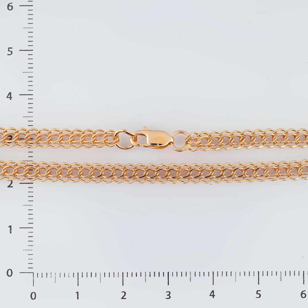 Цепь из красного золота 585 пробы