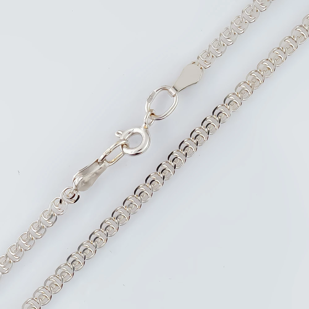 Цепь из белого золота 585 пробы