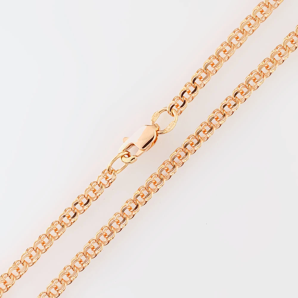 Цепь из красного золота 585 пробы