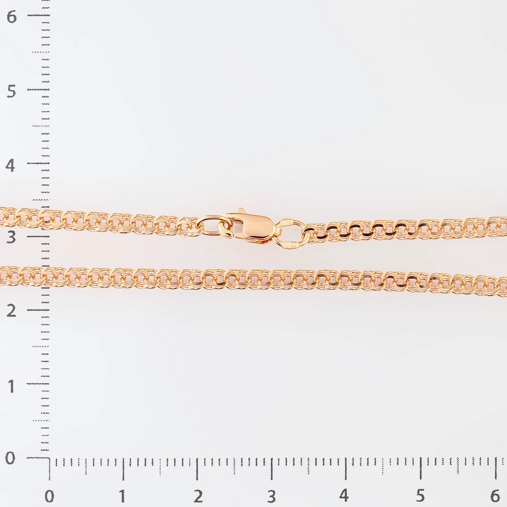 Цепь из красного золота 585 пробы