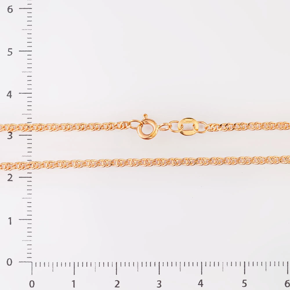 Цепь из красного золота 585 пробы