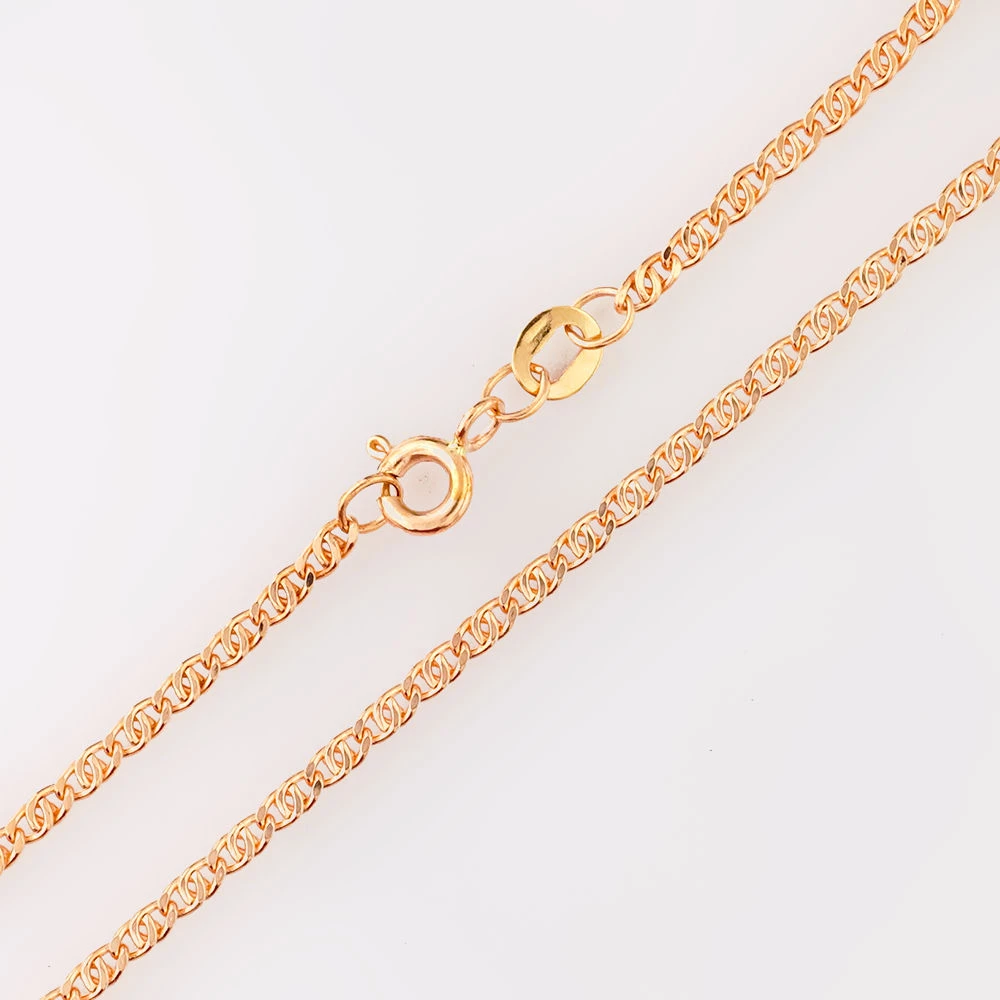 Цепь из красного золота 585 пробы