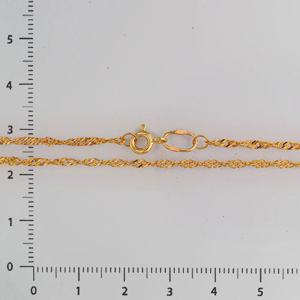 Цепь из желтого золота 585 пробы