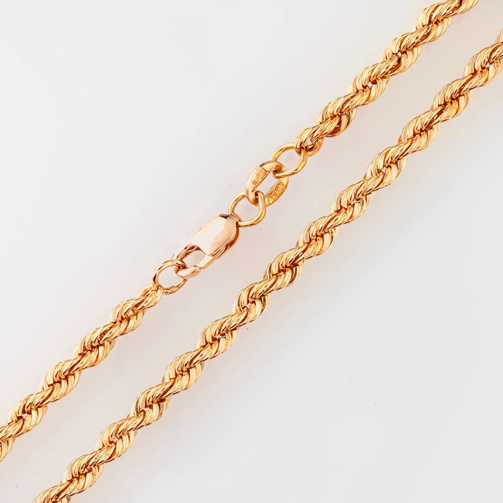 Цепь из красного золота 585 пробы