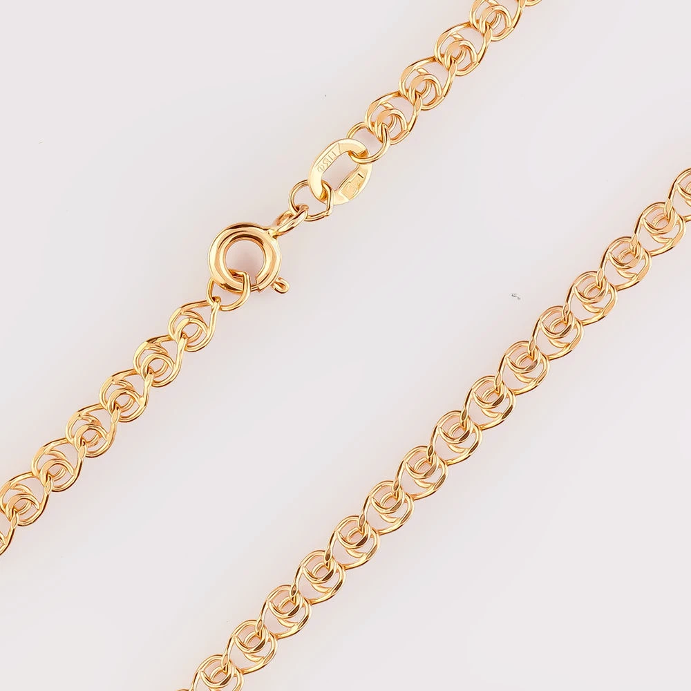 Цепь из красного золота 585 пробы