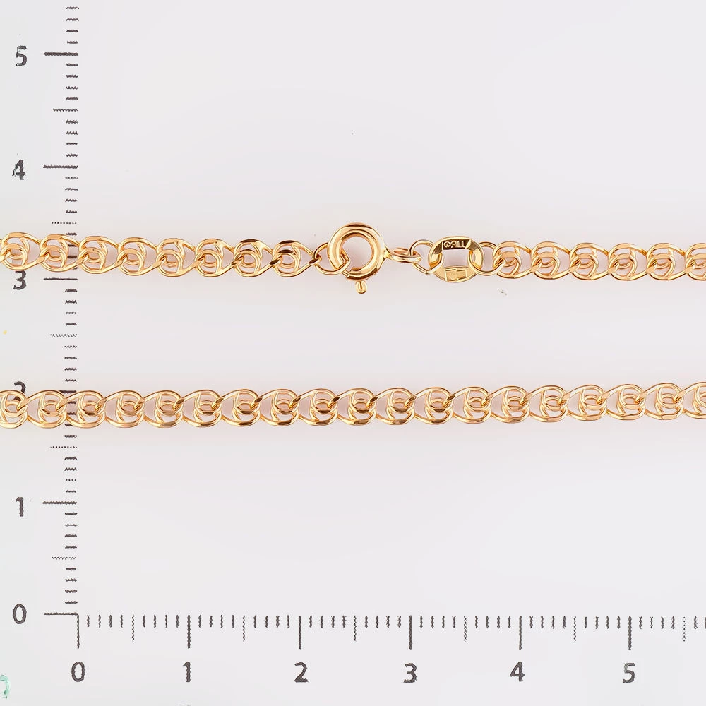 Цепь из красного золота 585 пробы