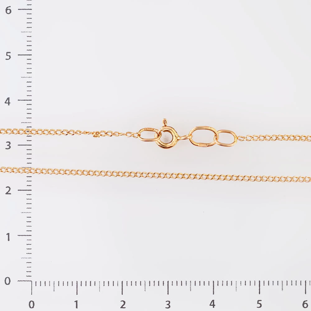 Цепь из красного золота 585 пробы