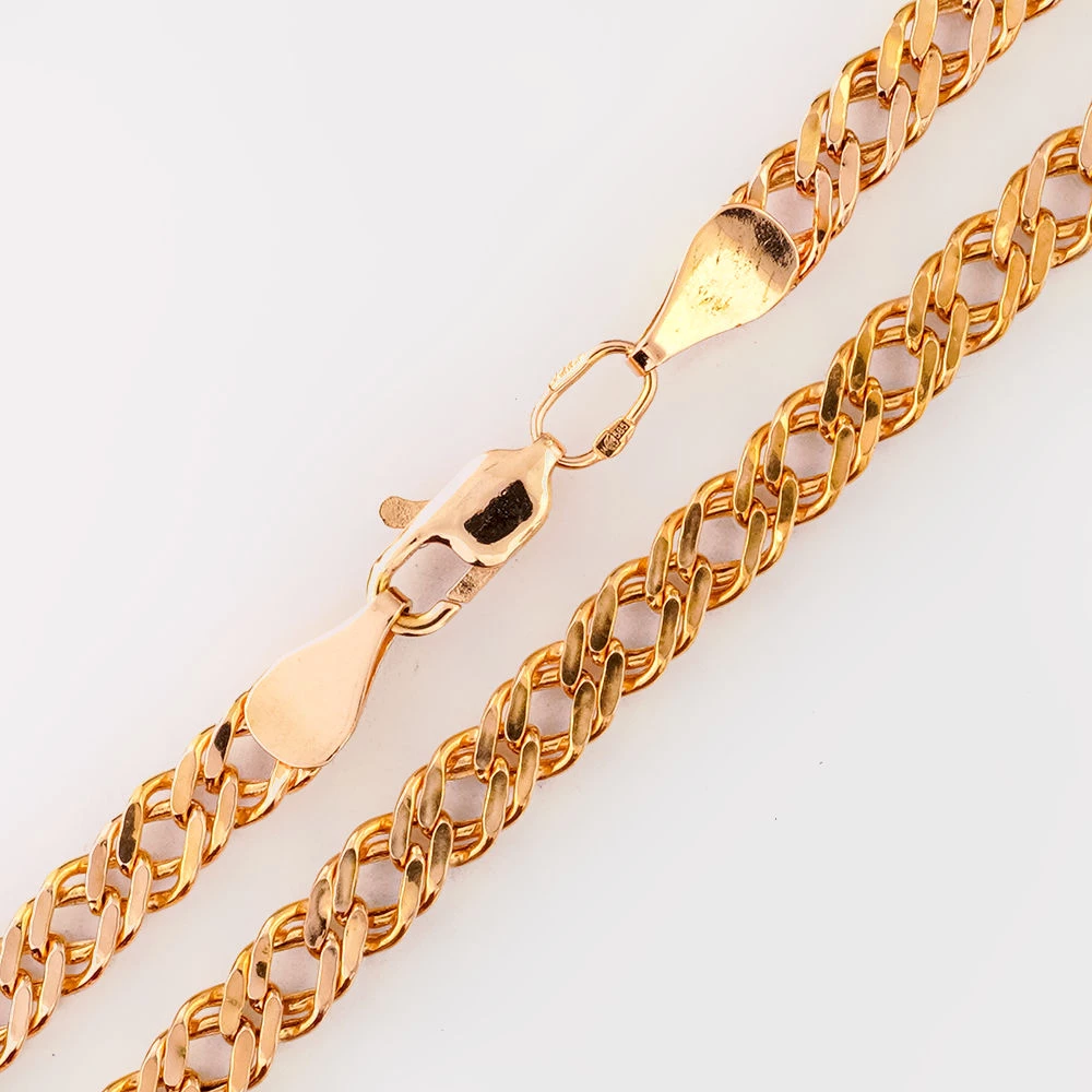 Цепь из красного золота 585 пробы