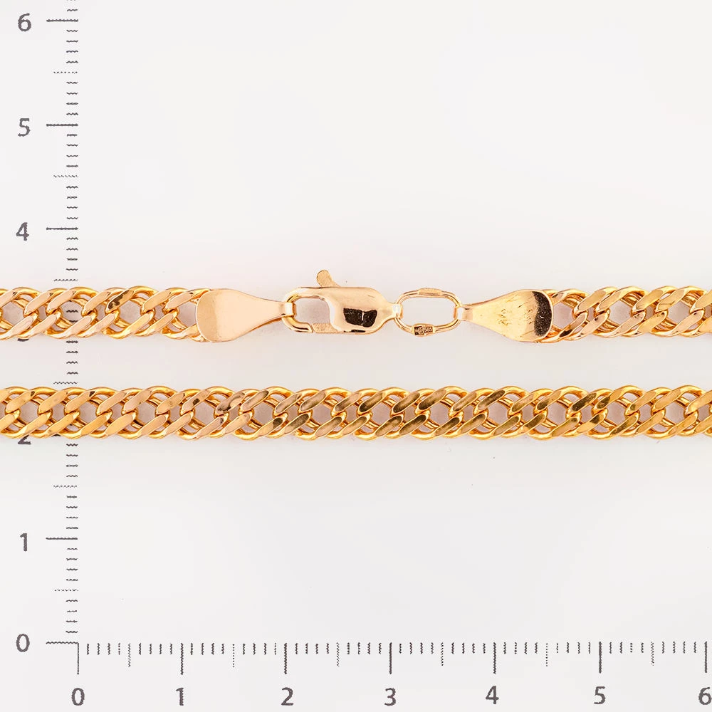 Цепь из красного золота 585 пробы