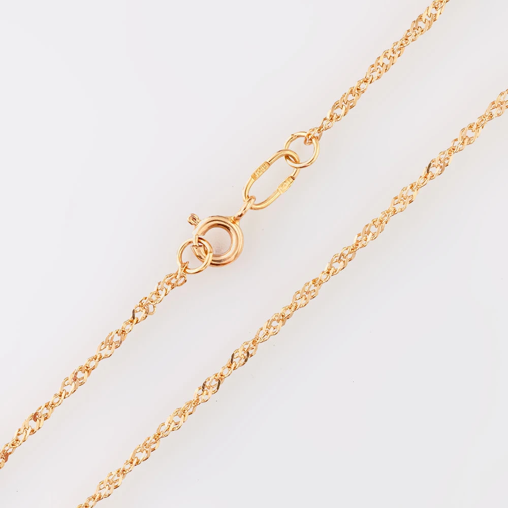 Цепь из красного золота 585 пробы