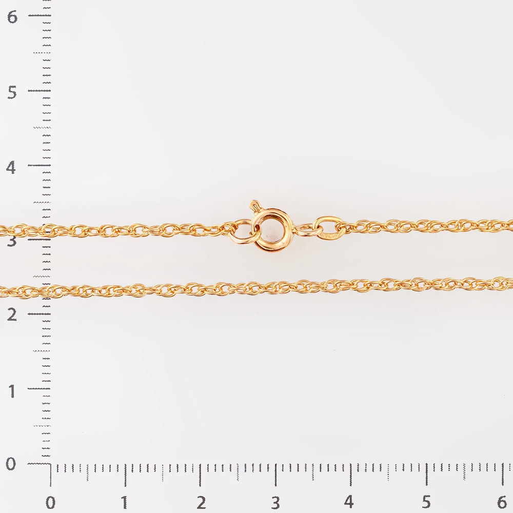 Цепь из красного золота 585 пробы