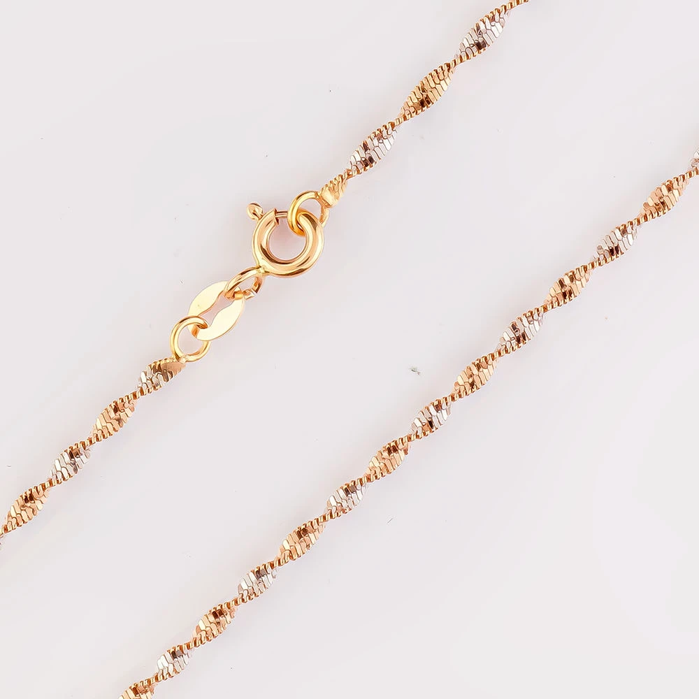 Цепь из красного золота 585 пробы