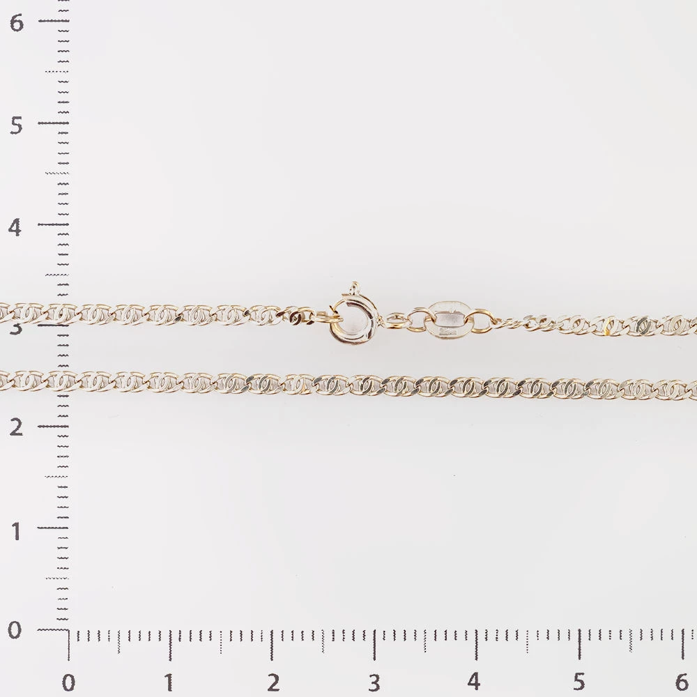 Цепь из белого золота 585 пробы