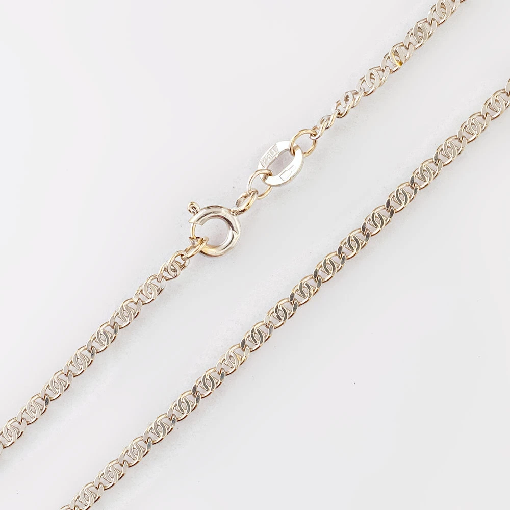 Цепь из белого золота 585 пробы