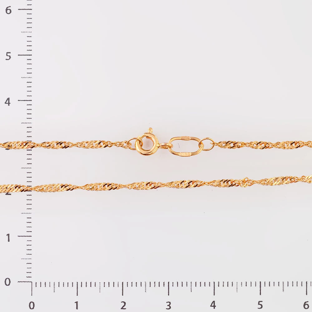 Цепь из красного золота 585 пробы