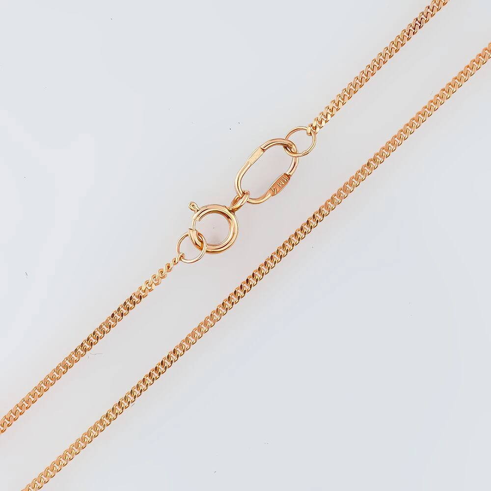 Цепь из красного золота 585 пробы