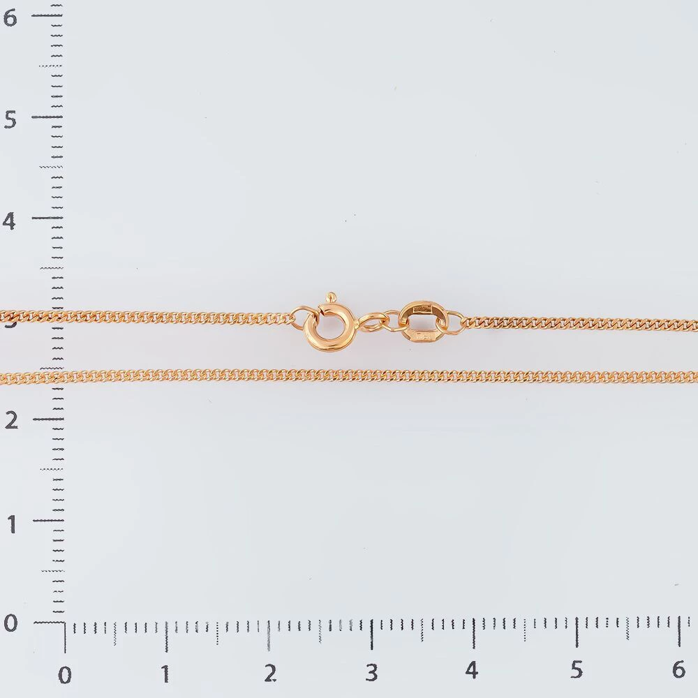 Цепь из красного золота 585 пробы