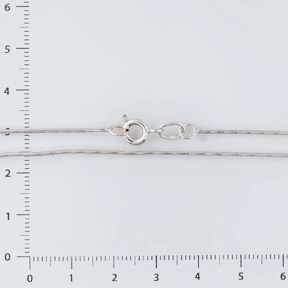 Цепь из белого золота 585 пробы