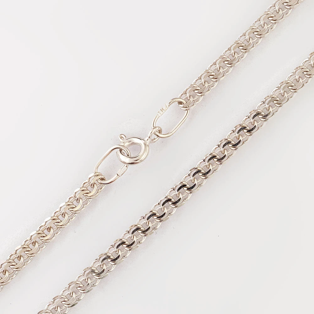 Цепь из белого золота 585 пробы