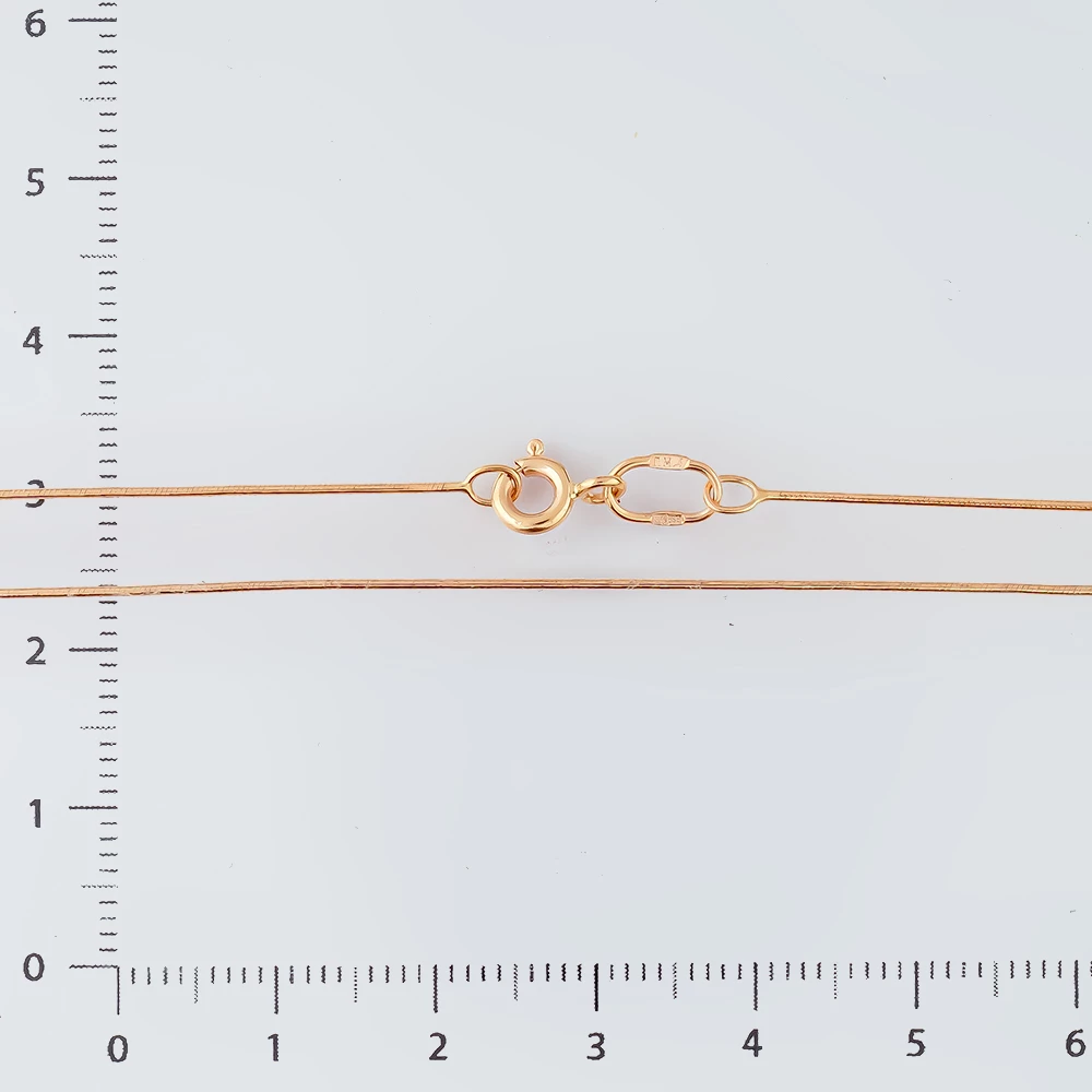 Цепь из красного золота 585 пробы