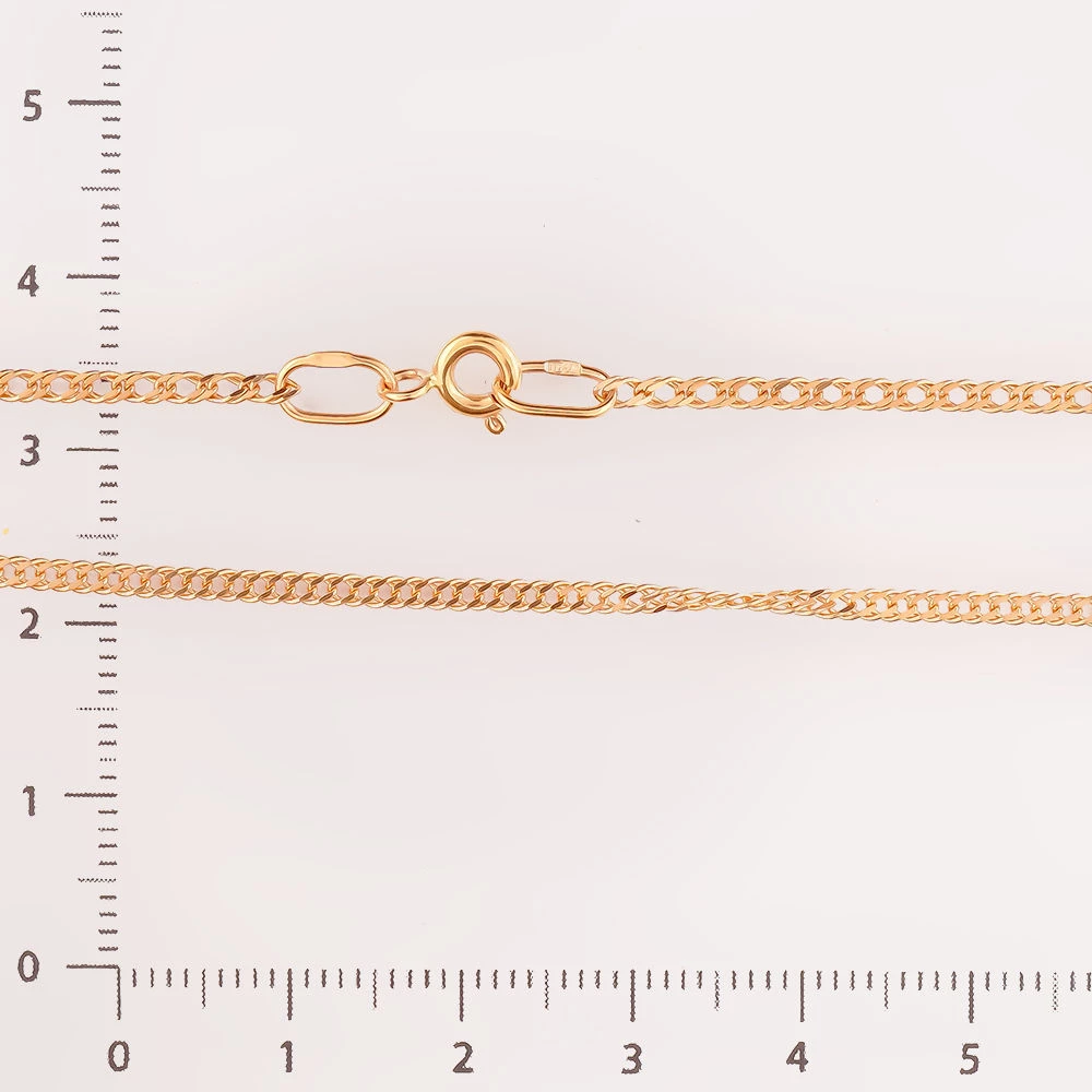 Цепь из красного золота 585 пробы