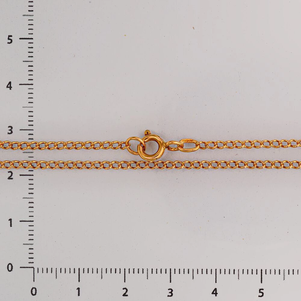 Цепь из красного золота 583 пробы