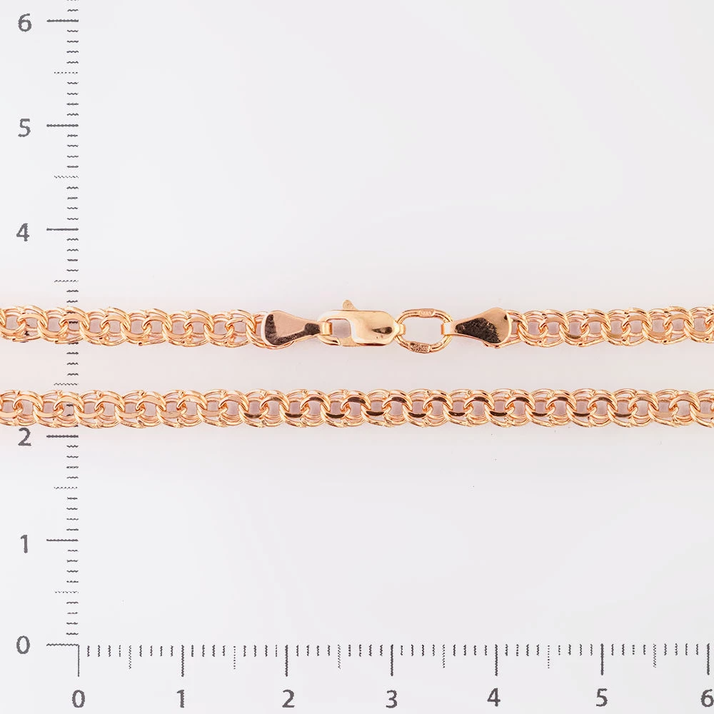 Цепь из красного золота 585 пробы