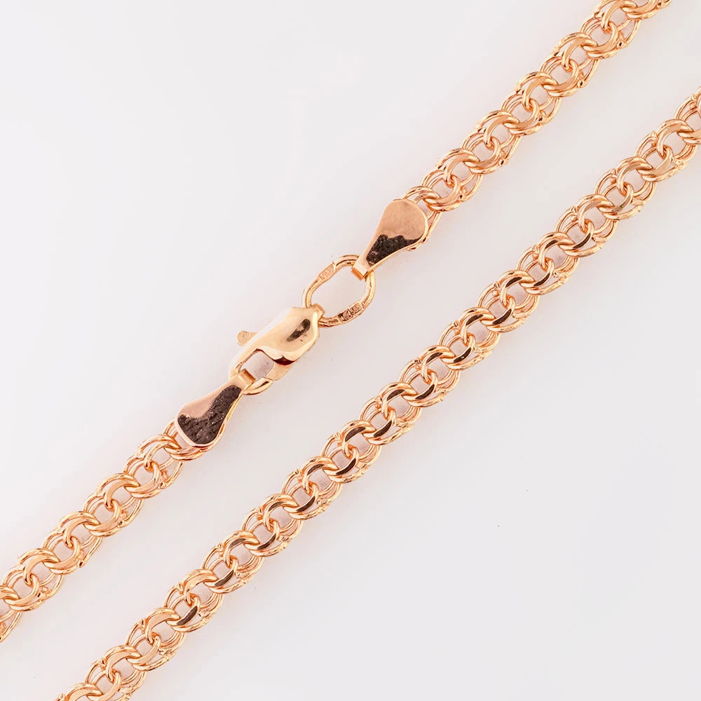 Цепь из красного золота 585 пробы