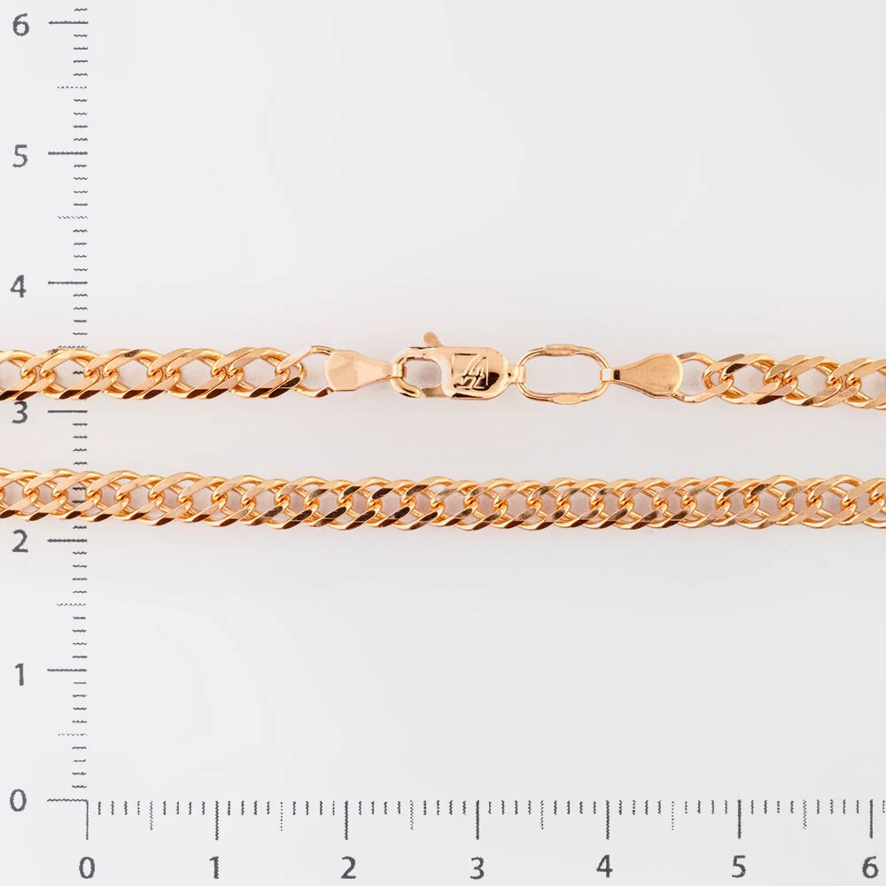 Цепь из красного золота 585 пробы