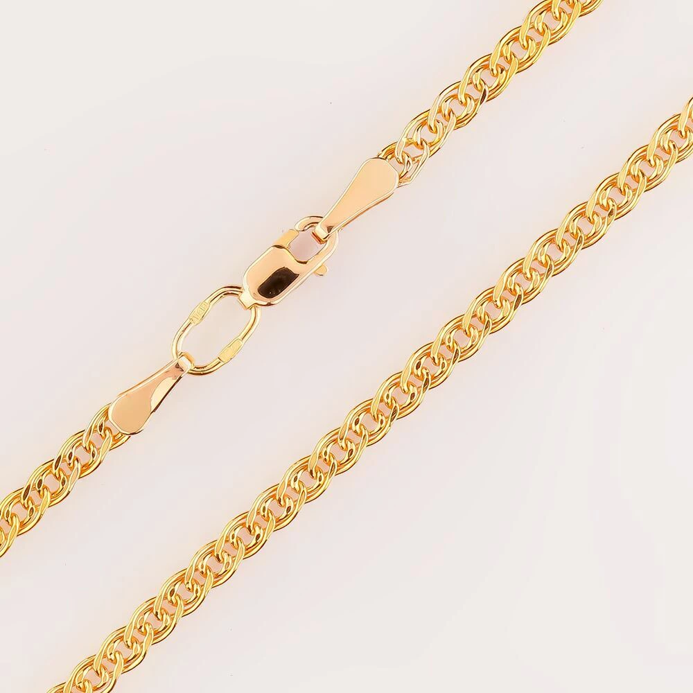 Цепь из красного золота 585 пробы