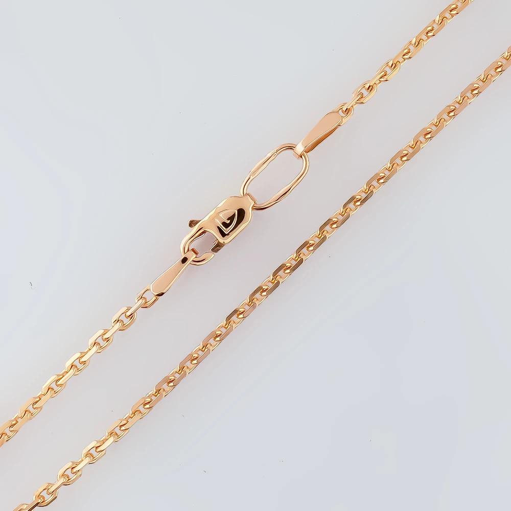 Цепь из красного золота 585 пробы