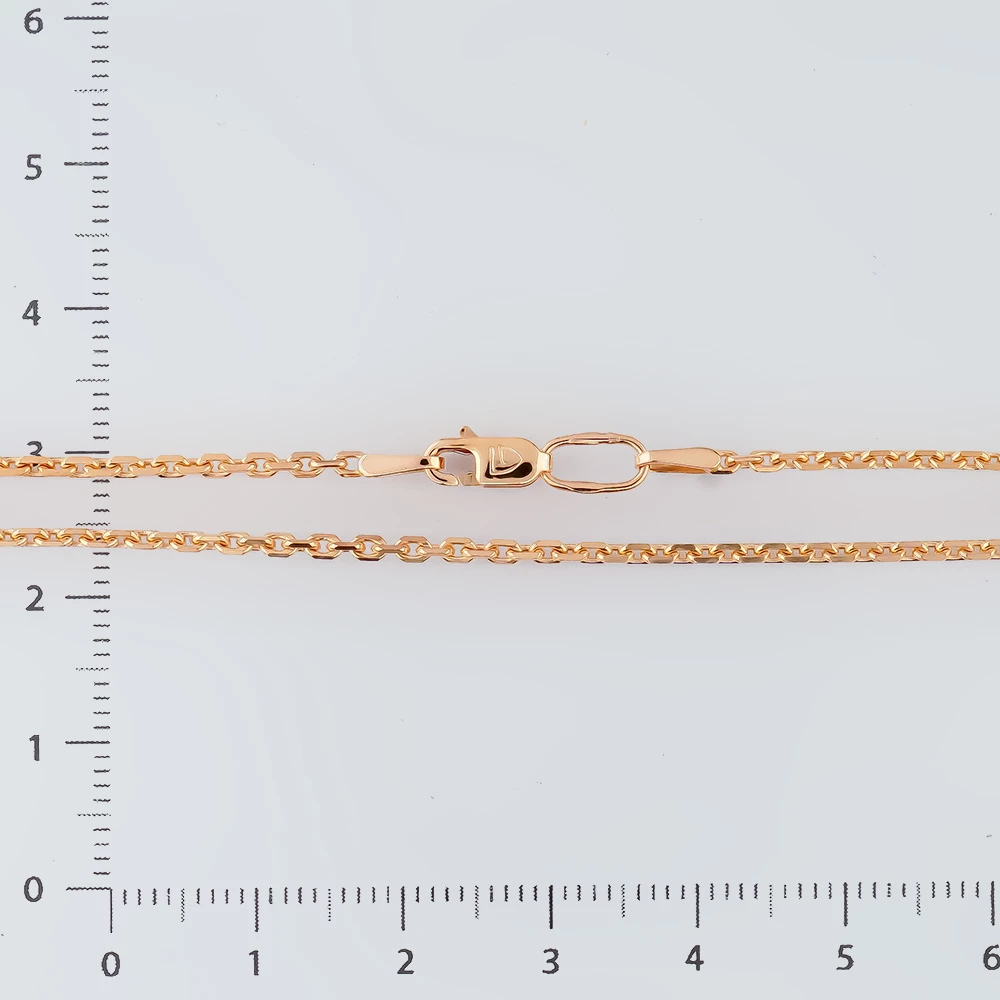 Цепь из красного золота 585 пробы