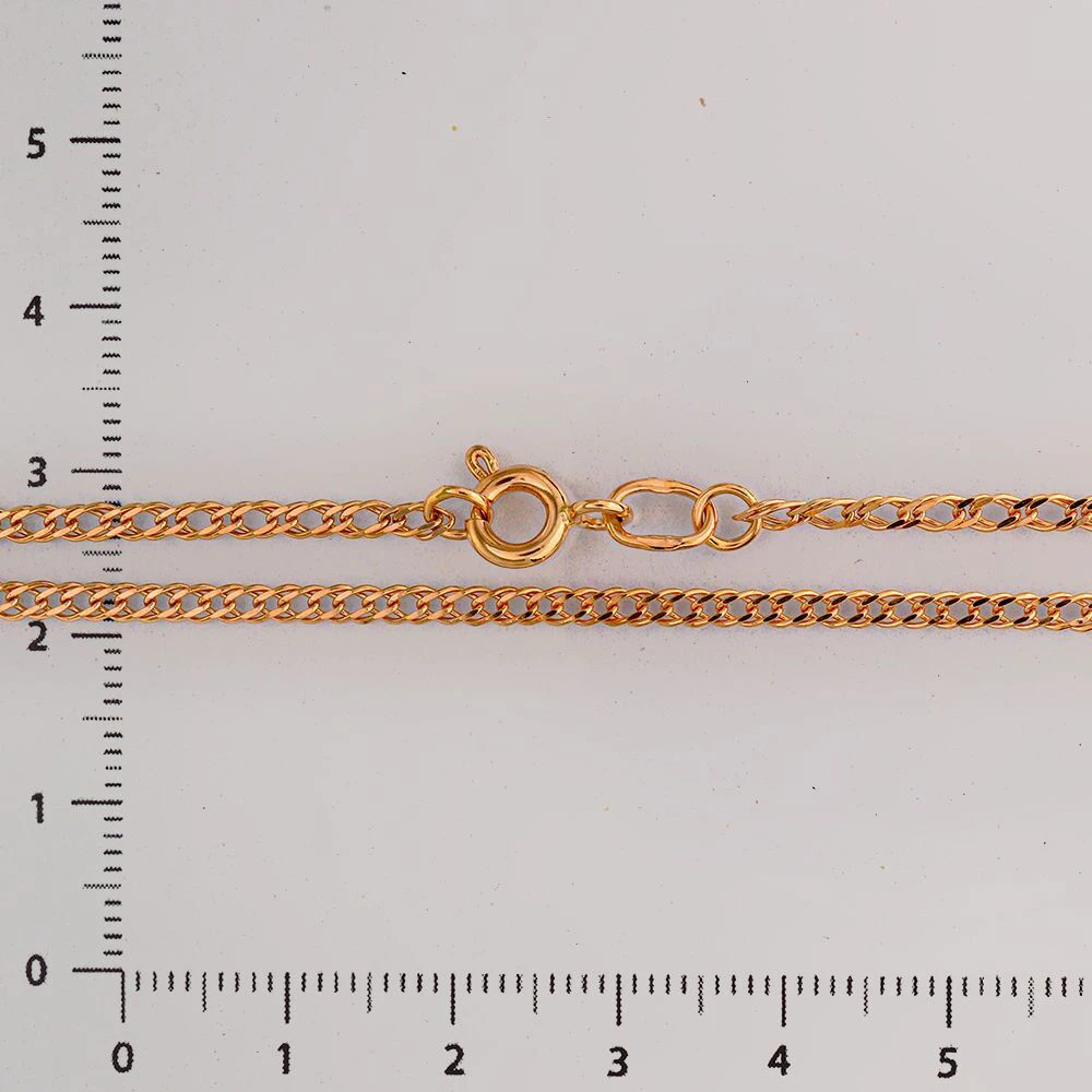 Цепь из красного золота 585 пробы