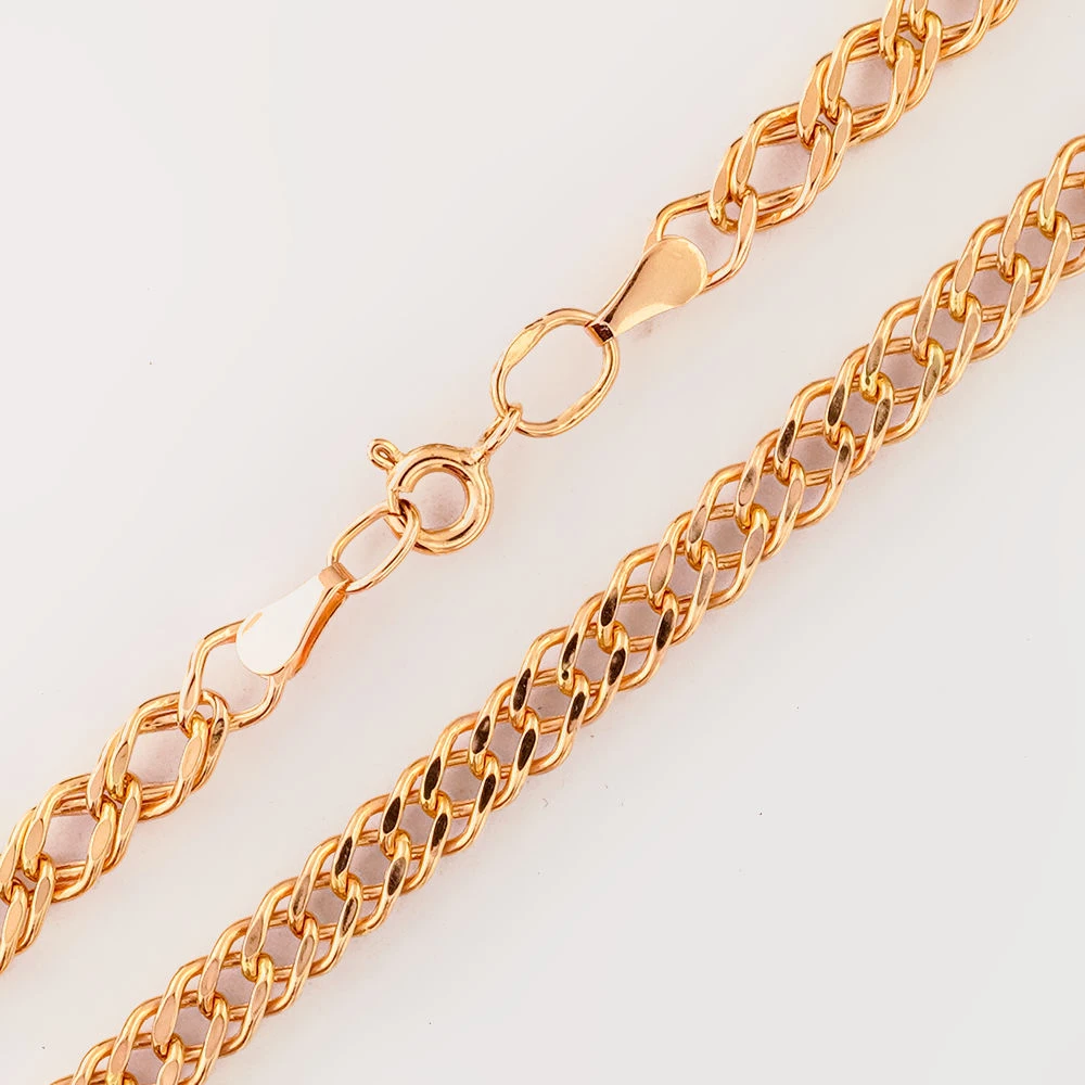 Цепь из красного золота 585 пробы