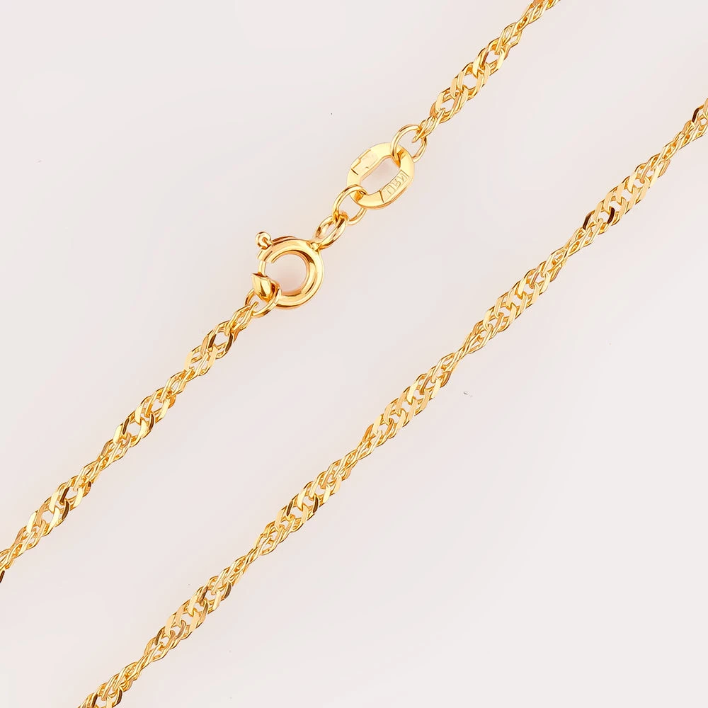 Цепь из красного золота 585 пробы