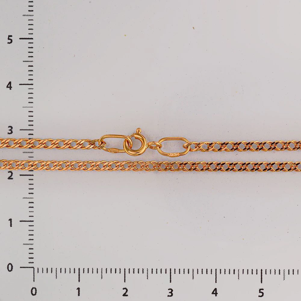 Цепь из красного золота 585 пробы