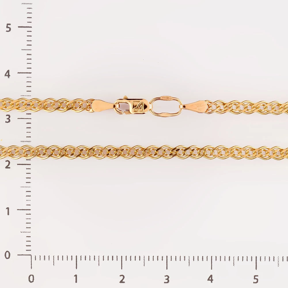 Цепь из желтого золота 585 пробы