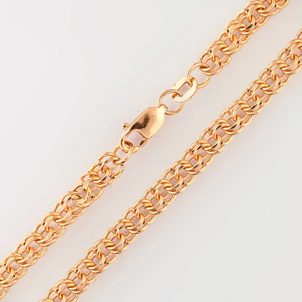 Цепь из красного золота 585 пробы