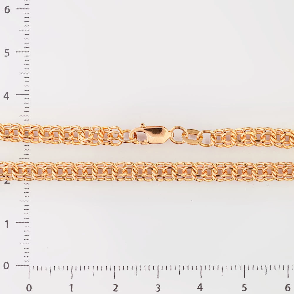 Цепь из красного золота 585 пробы