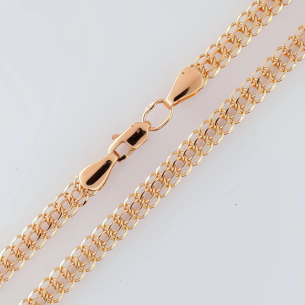 Цепь из красного золота 585 пробы