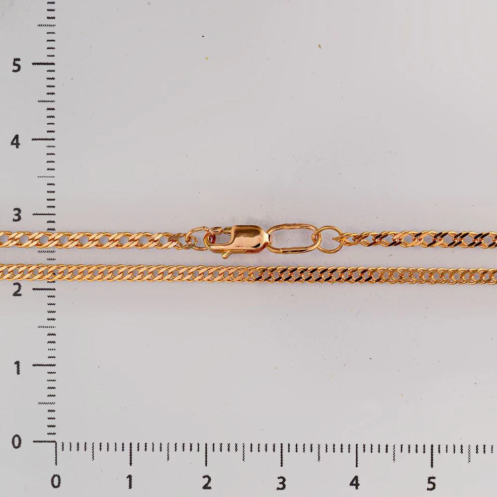 Цепь из красного золота 585 пробы