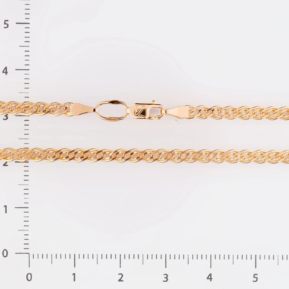 Цепь из красного золота 585 пробы