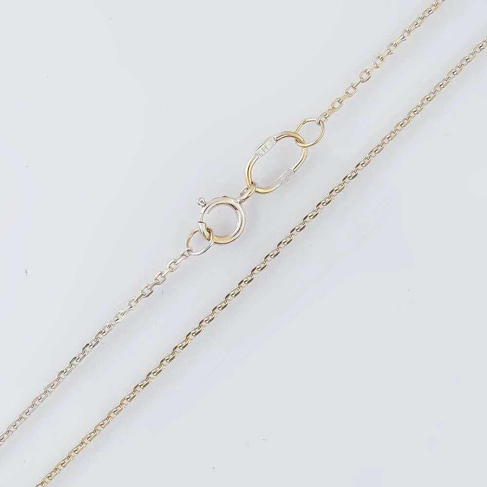 Цепь из белого золота 585 пробы