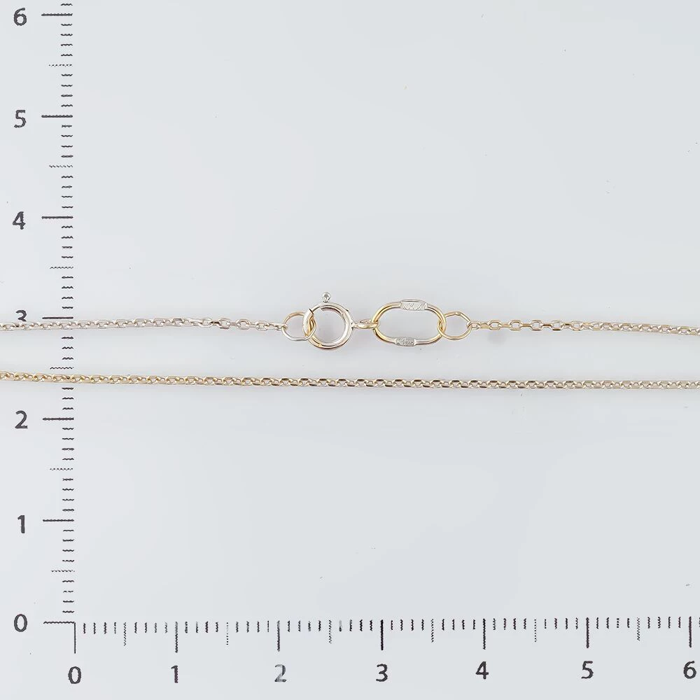 Цепь из белого золота 585 пробы