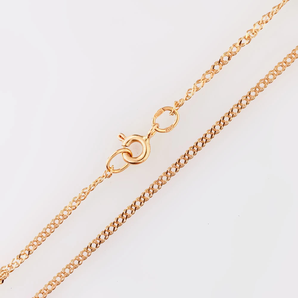 Цепь из красного золота 585 пробы