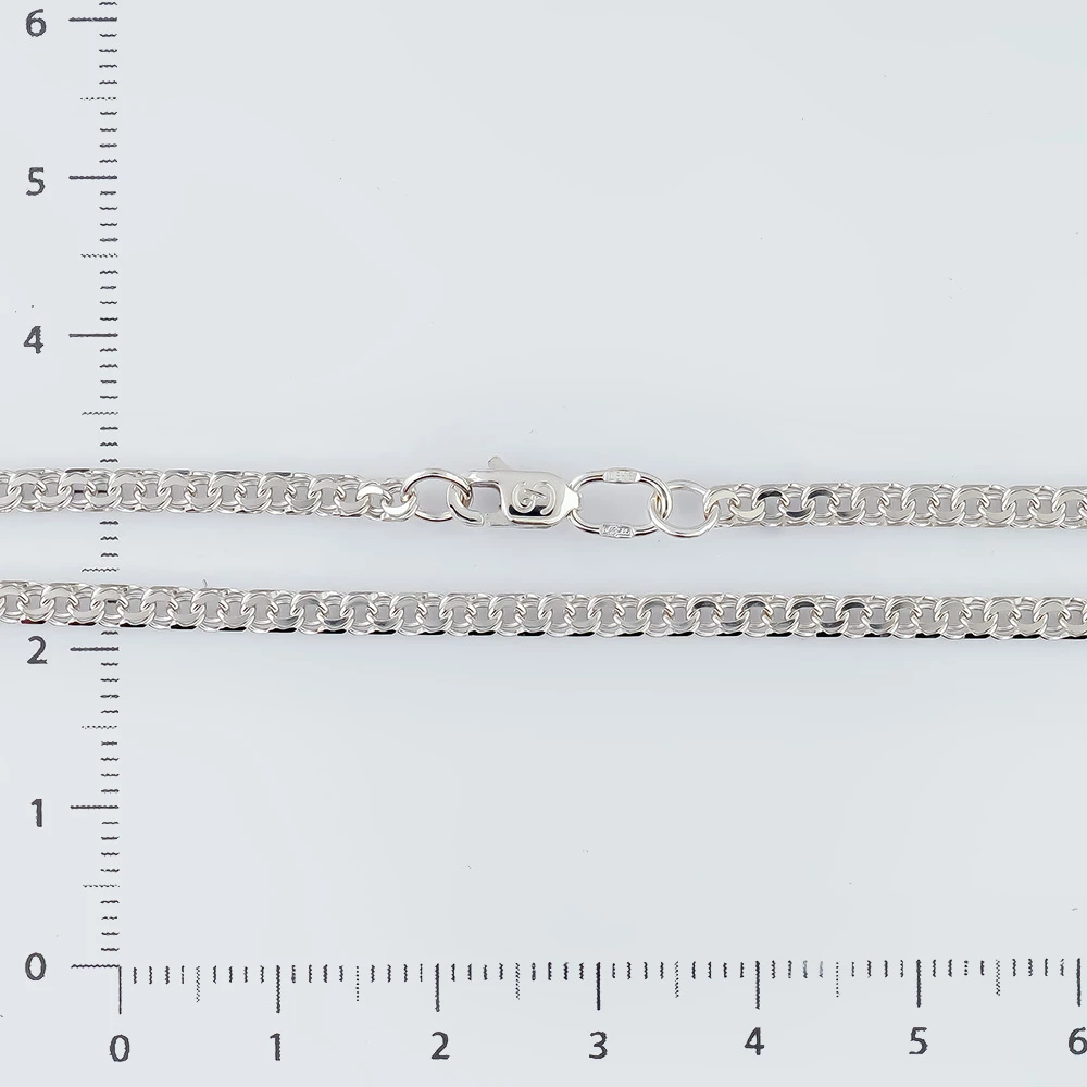 Цепь из белого золота 585 пробы