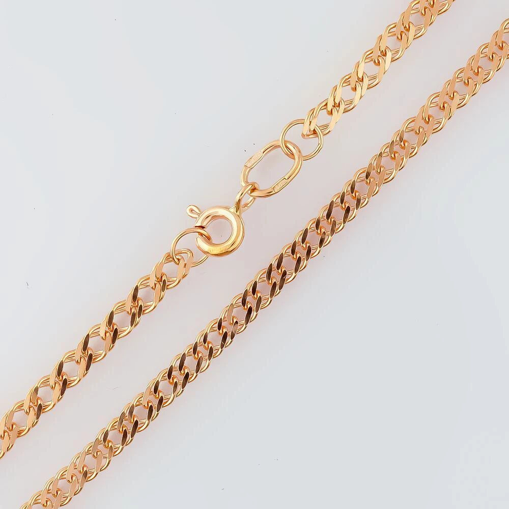 Цепь из красного золота 585 пробы