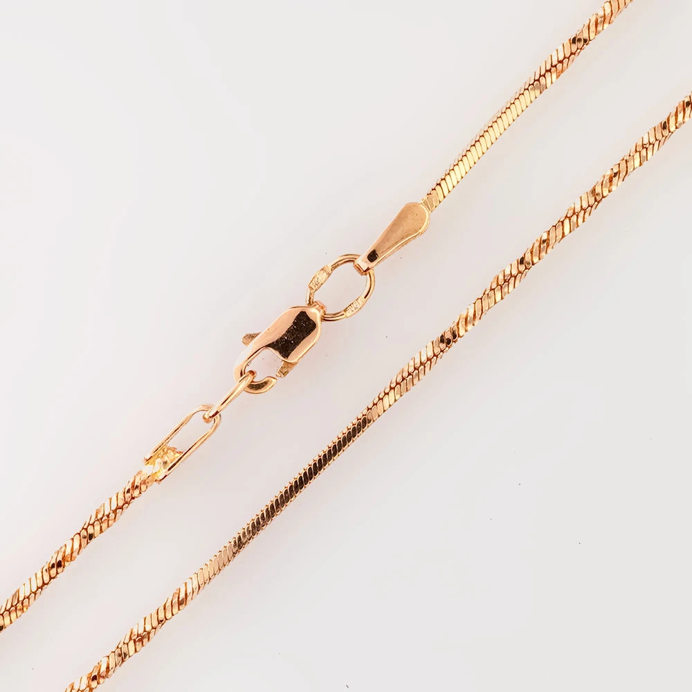 Цепь из красного золота 585 пробы