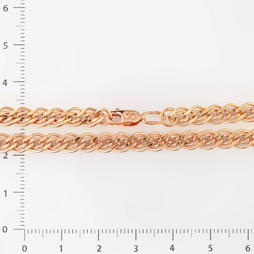 Цепь из красного золота 585 пробы